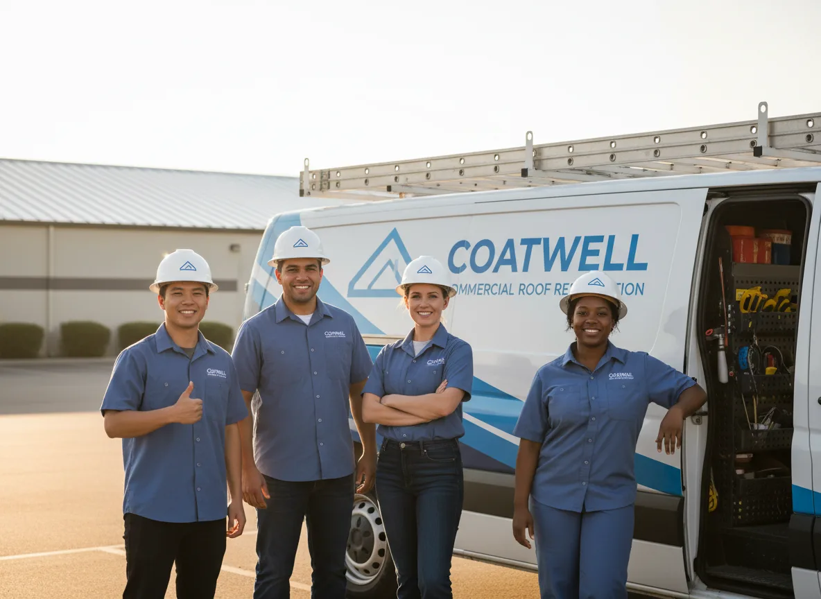Commercial roof coating company in Lucerne, CA